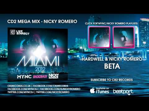 Cr2 Live & Direct presents Miami 2012 - CD2 Mega Mix - Nicky Romero (Official Teaser HD)