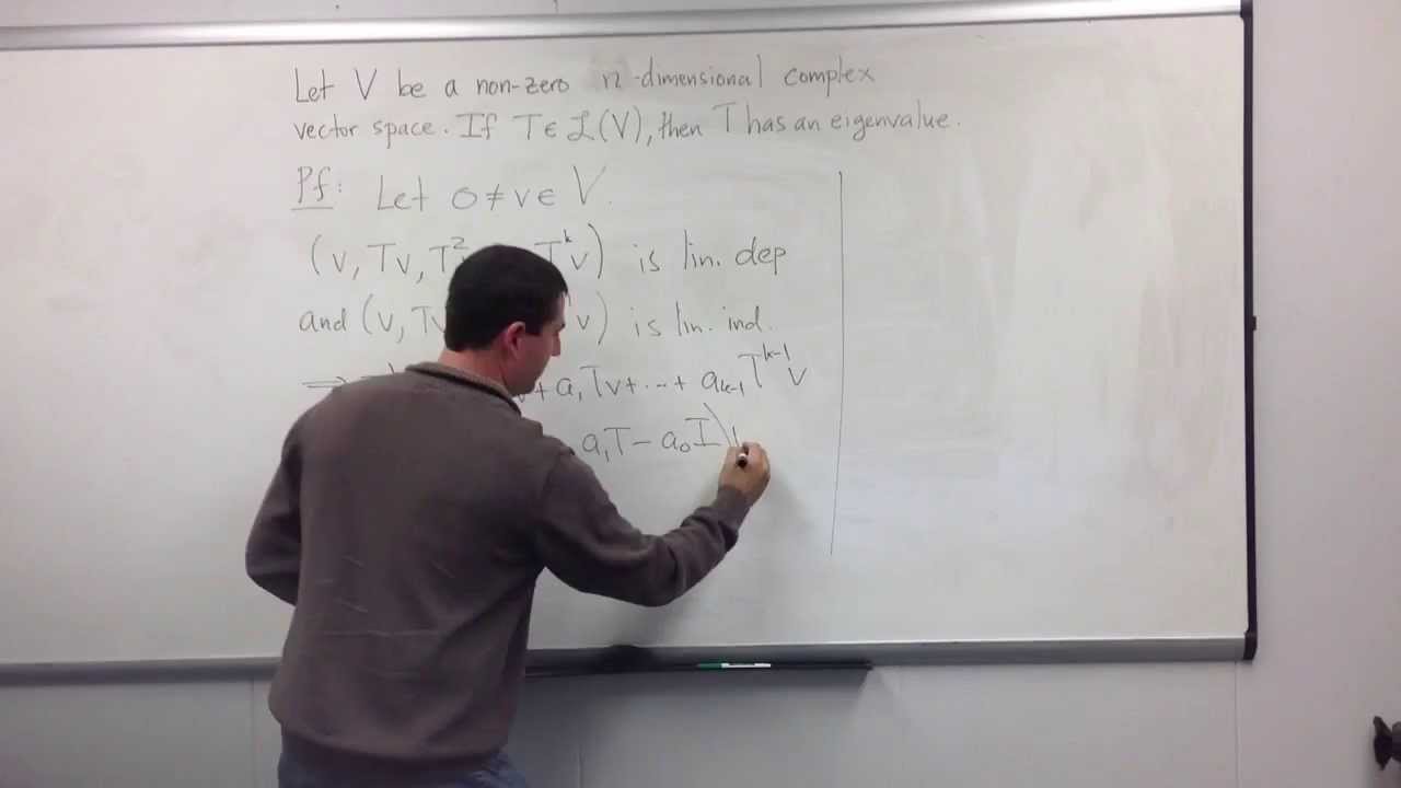 Eigenvalues of complex operators