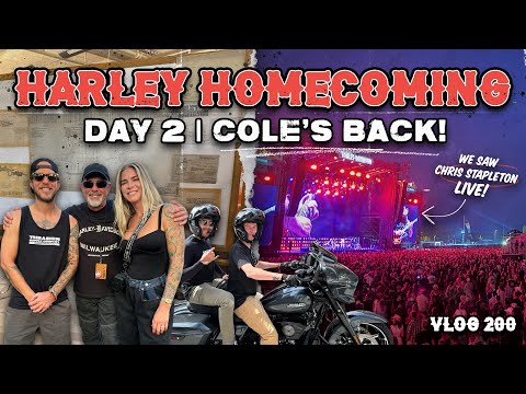 Harley Homecoming 2025 Day 2 | Cole's BACK! - Vlog 200