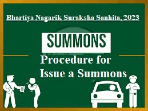 Procedure for issue a Summons II Section 227 II issue of process II section 90 II Section 228