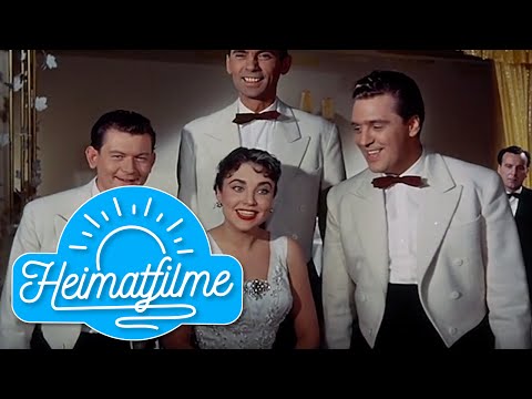 Adrian Hoven, Rita Paul und Cornel Trio - Liebling, mein Herz lässt Dich grüßen 1955 HD