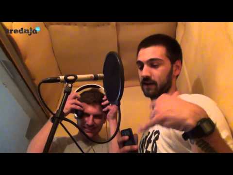 Zagrijavanje Hladnoga i Rade Ulice u studiju 33 Bande