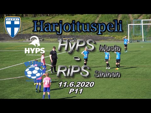 Harjoituspeli P11HyPS Musta - RiPS Sininen 11.6.2020