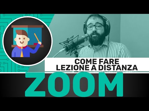 Tenere lezioni a distanza con Zoom