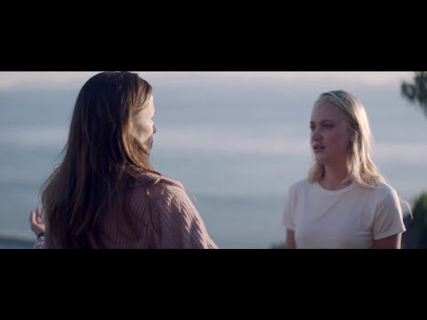 The Tribes of Palos Verdes official trailer frame with Medina looking out at the Pacific surf