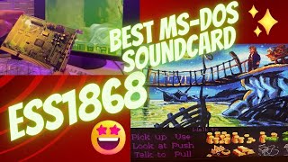 ESS 1868 Brand new 35 years old BEST MS-DOS Soundcard with Dreamblaster S2!!! I love it