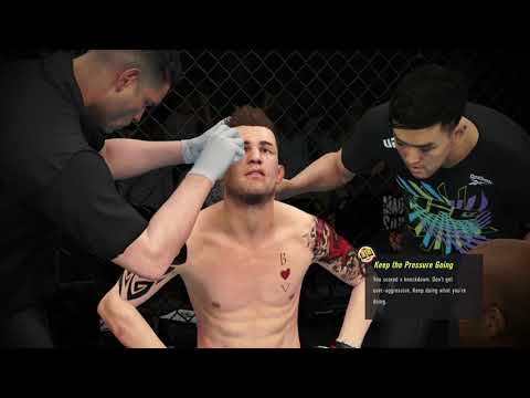 EA Sports UFC 4 Career Mode Part 12: REMATCH AGAINST THE DIAMOND