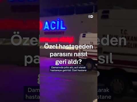 Özel hastaneden parasını nasıl geri aldı?   #shorts