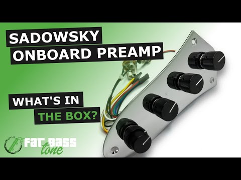 Sadowsky Onboard Bass Preamp: What’s In The Box (A Close-Up Look)