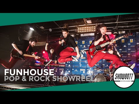 Funhouse - Yorkshire-based Rock & Pop Party Band - Full Showreel - Showbott Entertainment