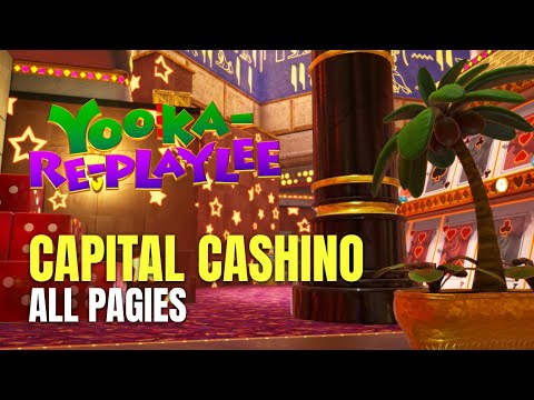 Yooka-Replaylee Capital Cashino All Pagies Locations - 100% Guide