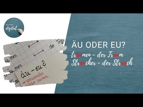 äu or eu - briefly explained