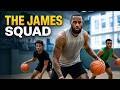 LeBron James Bronny James Bryce James WORKOUT TOGETHER