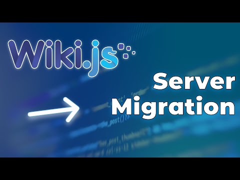 Wiki.js: Миграция на новый сервер