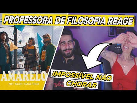 |Professora de filosofia reage| Emicida - AmarElo (IMPOSSÍVEL NÃO SE EMOCIONAR)