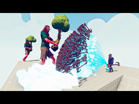 TREE GIANTS vs EVERY GOD -TOTALLY ACCURATE BATTLE SIMULATOR |TABS