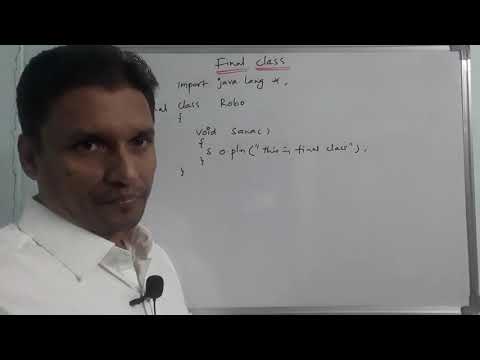 Final Class in Java with Example Program| Final Keyword in Java | Java Programming | in Telug