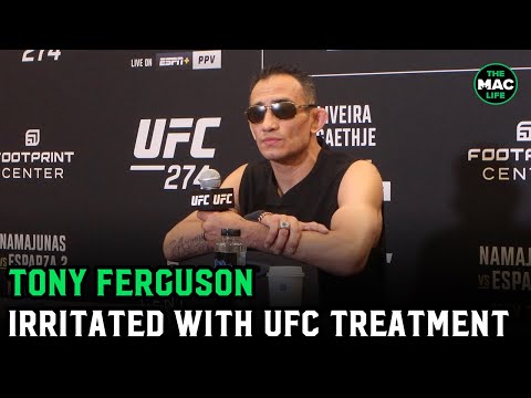 Tony Ferguson: ‘I want to go box but I have guy acting like a drug dealer stopping me’