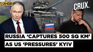 Russia 'Seizes 500 Sq Km' of Ukraine in 2026, US Ties Security Guarantees to Kyiv Ceding Donbas |4K