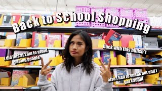 BACK TO SCHOOL SHOPPING...BUT AT 2AM
