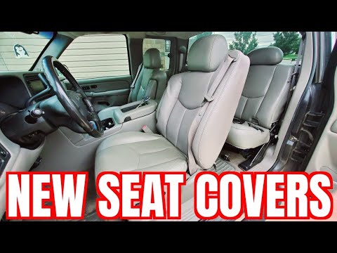 2005 GMC Sierra 2500HD - New Leather Seat Covers