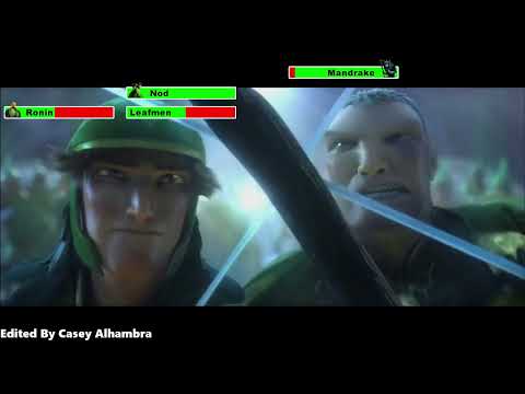 Epic (2013) Final Battle with healthbars 2/2