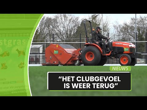 Clubgevoel weer helemaal terug bij SDOUC door nieuwe kunstgrasmat