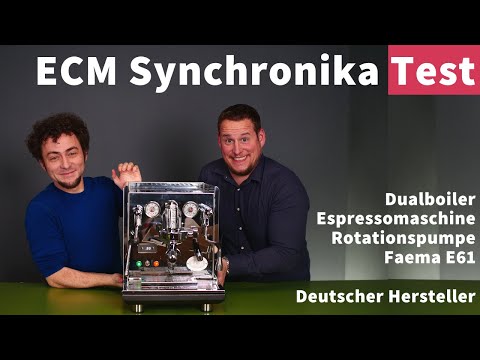 ECM Synchronika - Edel-Dualboiler Espressomaschine im Test