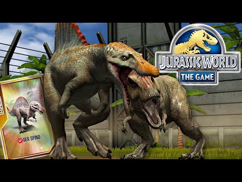 Jurassic World Das Spiel #199 - Der JP3 SPINO ist ANGEKOMMEN 😱🔥