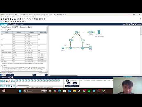 9.3.3 Packet Tracer - HSRP Configuration Guide