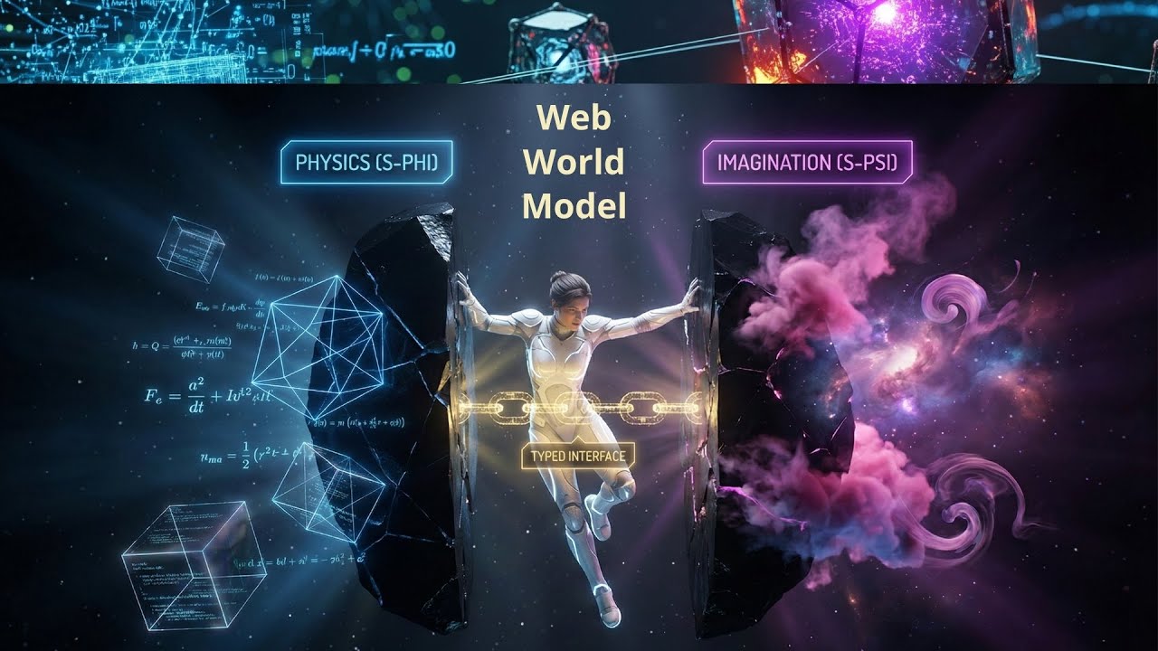 NeuroSymbolic Web World Model (Decouples Physics from AI)