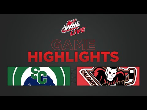 WHL Highlights: Broncos (3) at Hitmen (6) - January 13, 2023