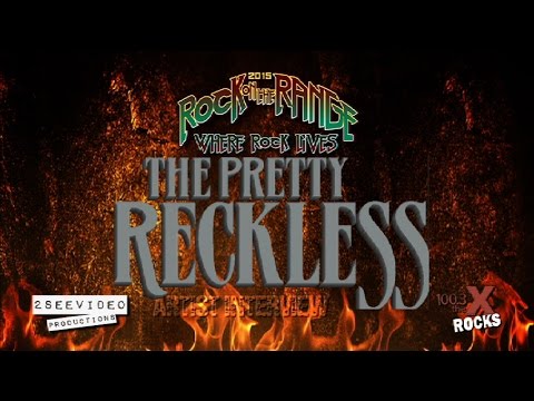 Pretty Reckless Rock on the Range interview with 100 3 The X Rocks 2015