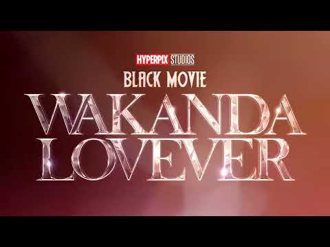 Black Panther Wakanda Forever Logo Style - Photoshop Text Effect