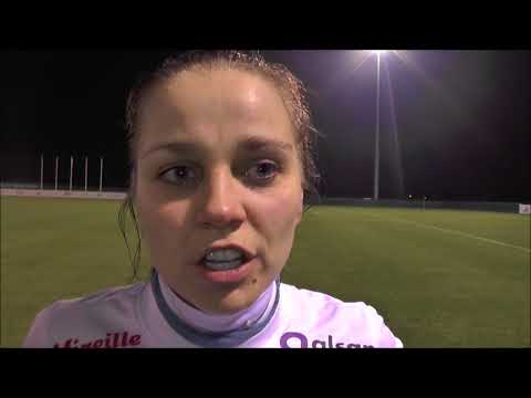 Riete Loos na RSC Anderlecht - KRC Genk Ladies op 15.12.2017