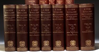A Journey Through the Oxford English Dictionary (OED)
