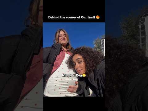 ✨ BTS of Culpa Nuestra / Our fault | Eva Ruiz and Nicole Wallace and Gabriel Guevara 😍❤️