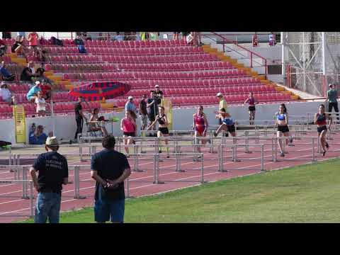 100m prepone [Ž], IV. skupina, Anja Tvrtković - Pojedinačno PH za kadete i kadetkinje 2019