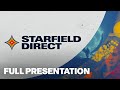 Starfield Direct Gameplay Deep Dive Full Presentation | Xbox Games Showcase 2023