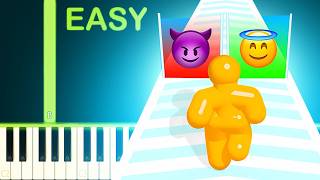 TALL MAN RUN THEME - EASY Piano Tutorial