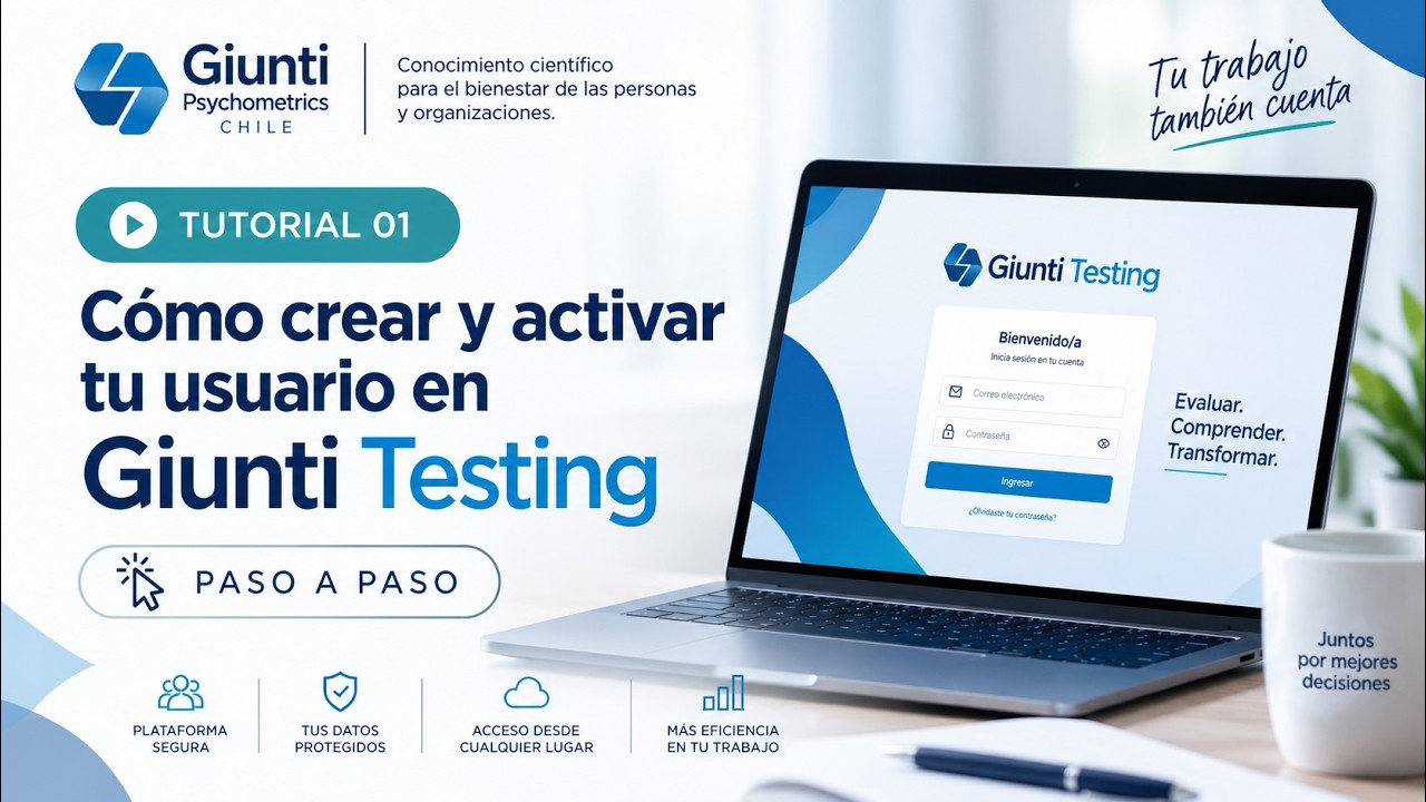 Tutorial Giunti Testing - Giunti Psychometrics Chile
