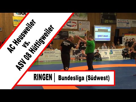 AC Heusweiler vs. ASV Hüttigweiler - Bundesliga Ringen