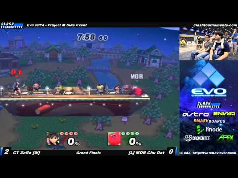 Evo 2014 - CT ZeRo vs MOR Chu Dat - Grand Finals - Project M