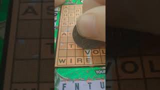 4 vs 5 cash explosion cashword part 1 Ohio lottery instant ticket