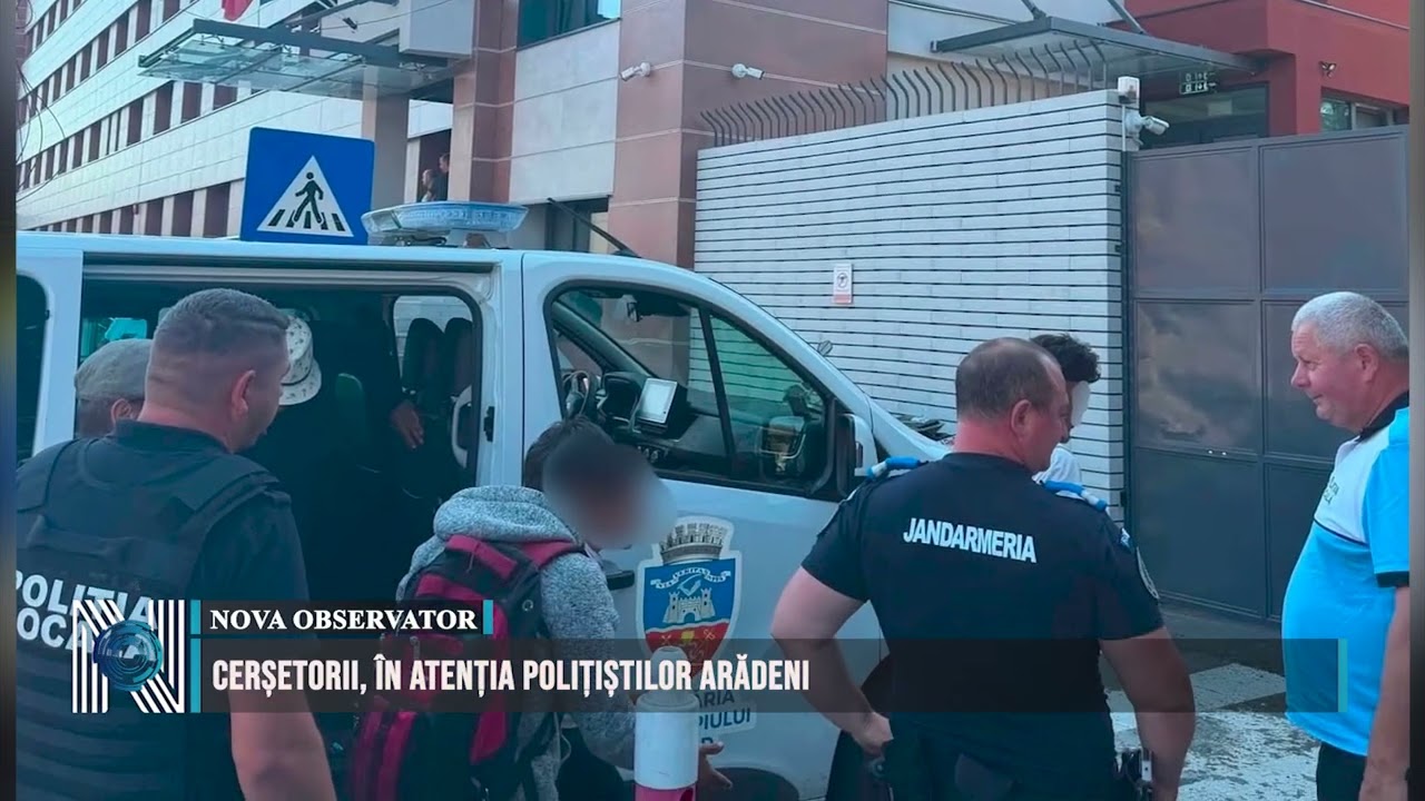 Cerșetorii, în atenția polițiștilor arădeni