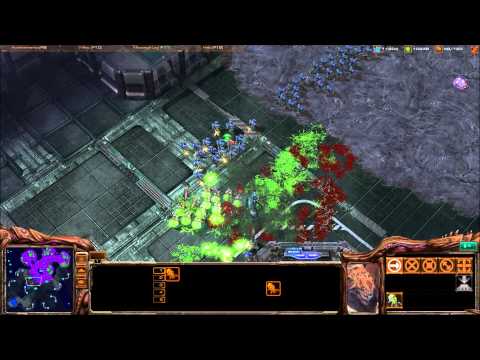 StarCraft II | 150 Marines Vs 50 Banelings and 50 Zerglings