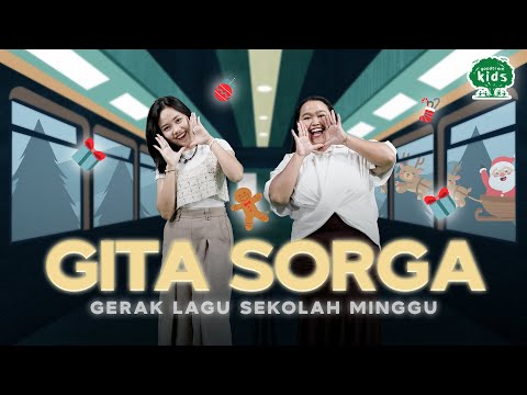 Gerak Lagu Sekolah Minggu 🔔 Gita Sorga Bergema 🎄