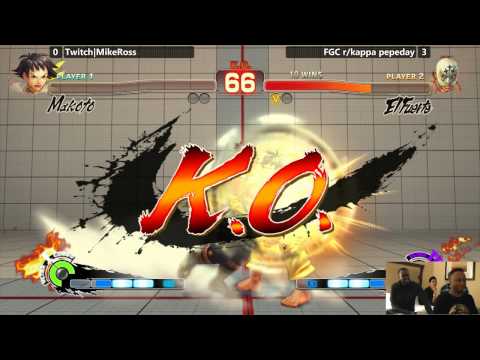 USF4 @ TFC Salty Suite - Twitch|Mike Ross vs Pepeday