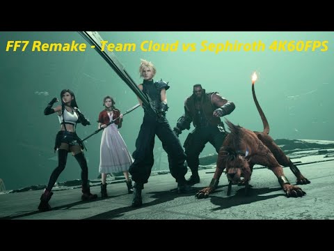 FINAL FANTASY VII REMAKE Team vs Sephiroth PS5 HDR-4K60FPS
