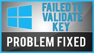 Download the video "Windows 8.1 - Setup Has Failed To Validate The Product Key (Problem Fix)"